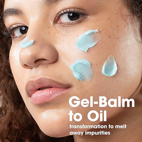 SUNDAY RILEY AQUAMARINE MELT HYDRATING GEL-BALM CLEANSER FOR FACE, GENTLE MAKEUP REMOVER, 100ML