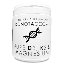 DONOTAGE PURE VITAMIN D3, K2 & MAGNESIUM