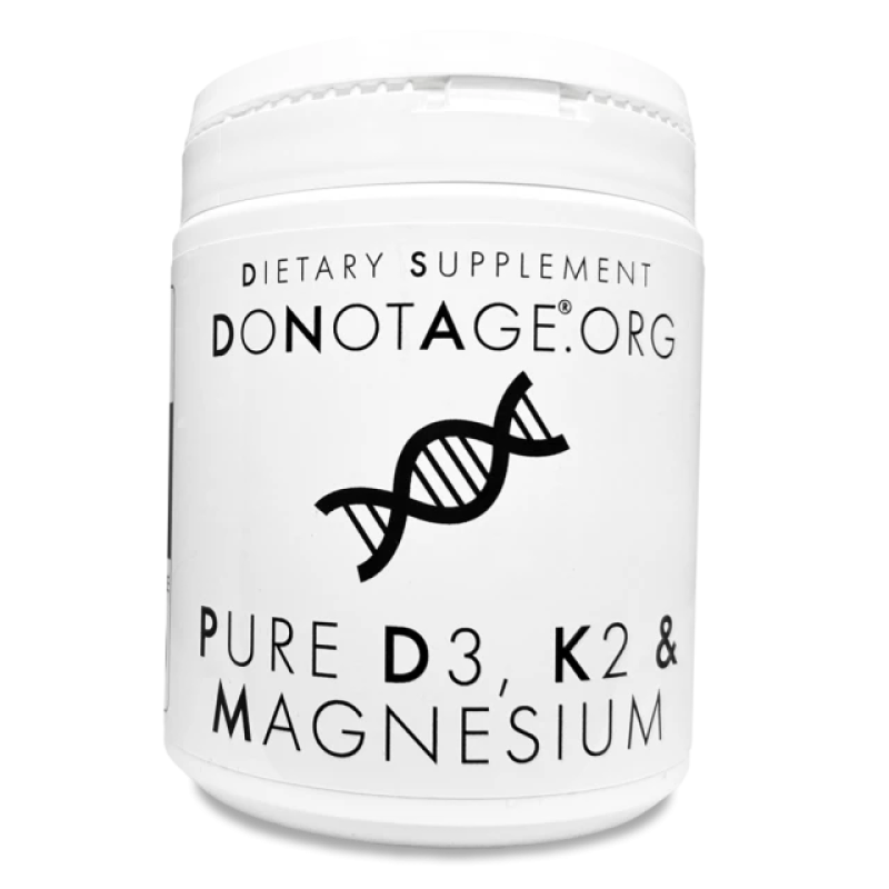 DONOTAGE PURE VITAMIN D3, K2 & MAGNESIUM