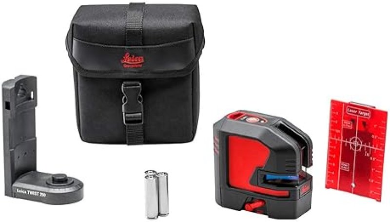 LEICA LINO L2S CROSS LINE LASER LEVEL KIT 848435 PROFESSIONAL PRECISION TOOL BY LEICA GEOSYSTEMS