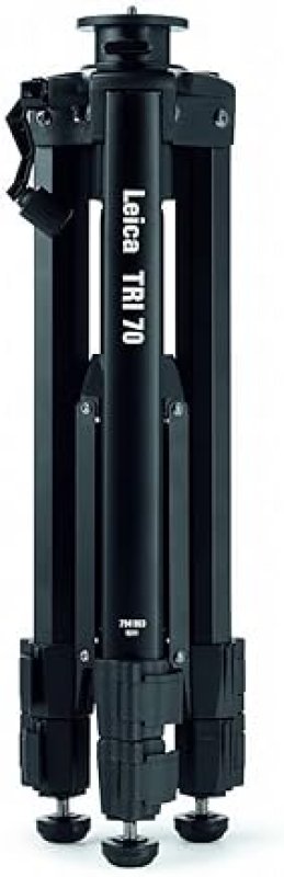 LEICA GEOSYSTEMS DISTO TRI70 LINO FULL SIZE TRIPOD, FLAT HEAD, 1 4-20 MALE THREAD, BLACK