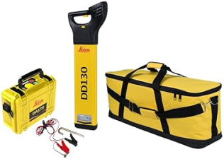 LEICA DD130 UNDERGROUND UTILITY CABLE LOCATOR, LOW FREQUENCY 512-640HZ DEPTH PACKAGE