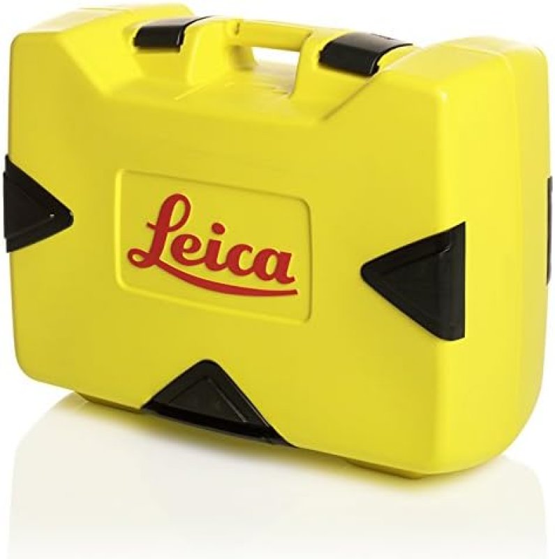 LEICA RUGBY 680 R680 RE140 DUAL AXIS LASER LEVEL, ALKALINE GRADE, PRECISION DIAL-IN TOOL