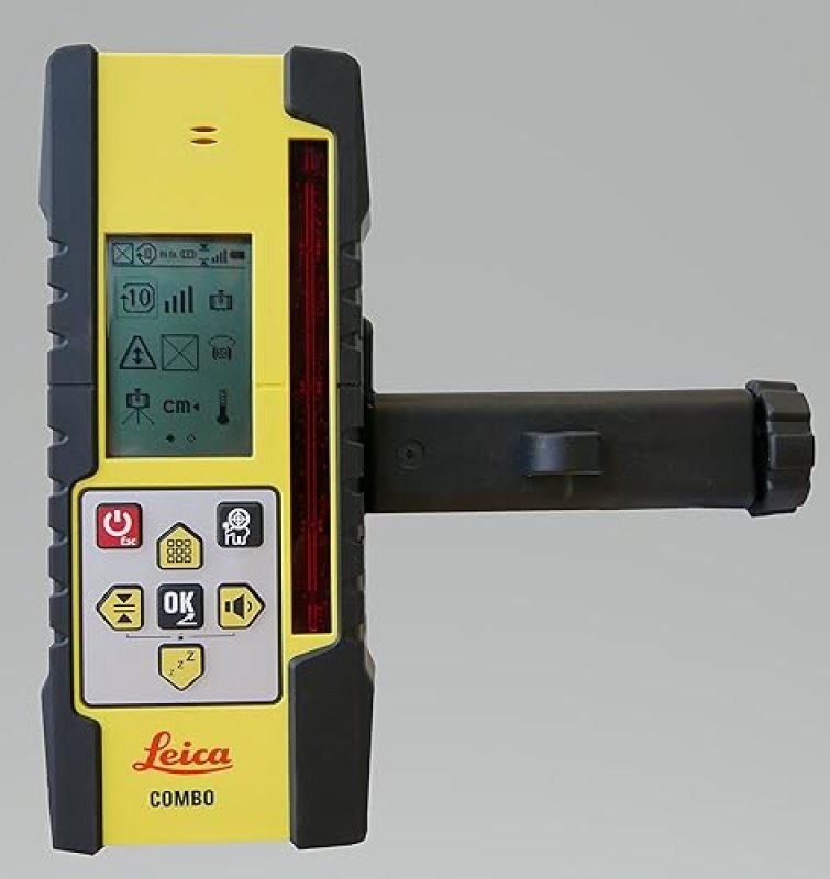 LEICA RUGBY CLH LASER LEVEL SYSTEM WITH CLX300 SEMI-AUTOMATIC GRADE CONSTRUCTION TOOL