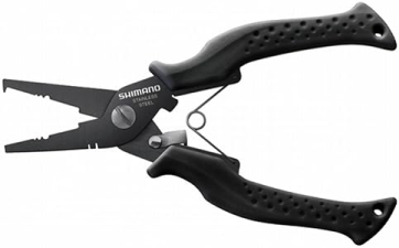 SHIMANO POWER PLIERS HEAVY-DUTY FISHING PLIERS FOR CUTTING, CRIMPING, AND SPLIT RINGS