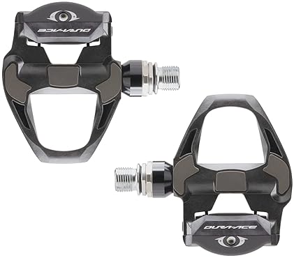 SHIMANO DURA-ACE PD-R9100 ROAD BIKE PEDALS LIGHTWEIGHT, DURABLE, HIGH PERFORMANCE CLIPLESS PEDALS