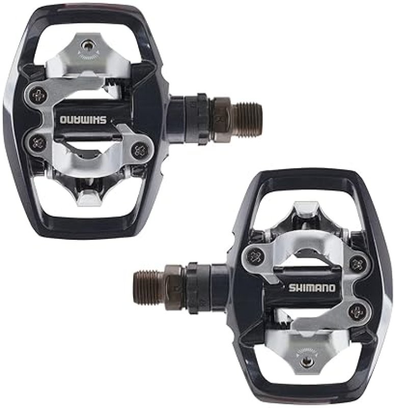 SHIMANO PD-ED500 SPD PEDALS FOR BIKE TOURING LIGHTWEIGHT, DURABLE CYCLING CLIPLESS PEDALS