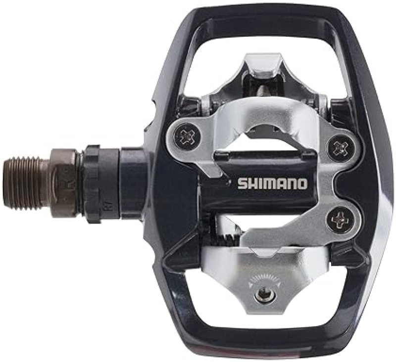 SHIMANO PD-ED500 SPD PEDALS FOR BIKE TOURING LIGHTWEIGHT, DURABLE CYCLING CLIPLESS PEDALS