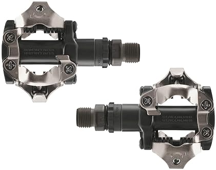 SHIMANO PD-M520 SPD CLIPLESS PEDALS FOR ROAD AND MOUNTAIN BIKES DURABLE, LIGHTWEIGHT CYCLING PEDALS