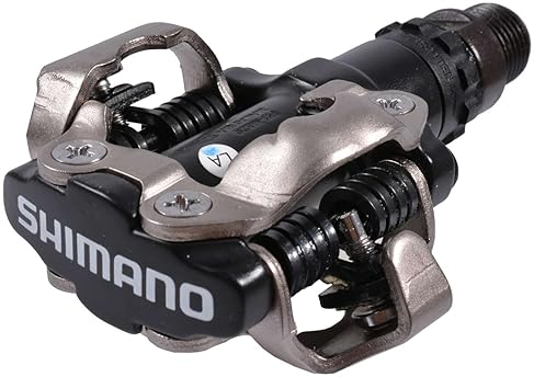SHIMANO PD-M520 SPD CLIPLESS PEDALS FOR ROAD AND MOUNTAIN BIKES DURABLE, LIGHTWEIGHT CYCLING PEDALS