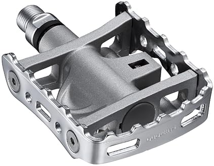 SHIMANO PD-M324 SPD DUAL PLATFORM PEDALS VERSATILE BIKE PEDALS WITH CLEATS, BOXED