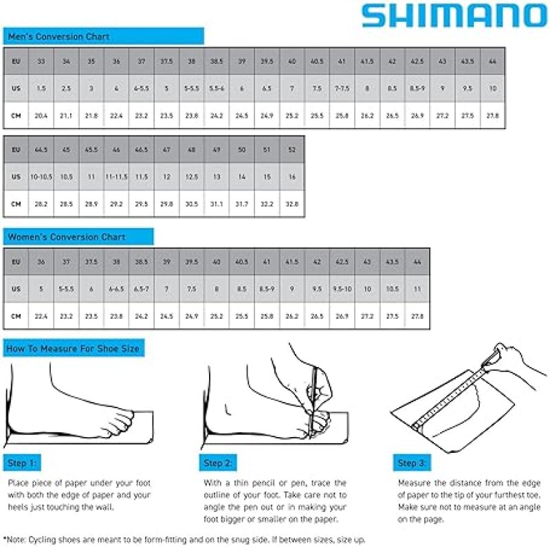 SHIMANO SH-RC102 ROAD CYCLING SHOES LIGHTWEIGHT, BREATHABLE, COMFORTABLE BIKE SHOES FOR MEN WOMEN