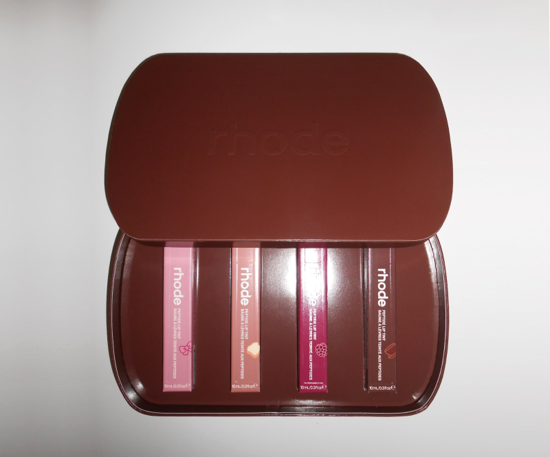 RHODE THE SCENTED PEPTIDE LIP TINT SET LIMITED EDITION BOXED SET