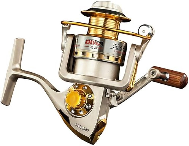 DIWA SPINNING FISHING REEL FOR SALTWATER FRESHWATER, 1000-6000 SERIES, LEFT RIGHT HAND, LIGHTWEIGHT