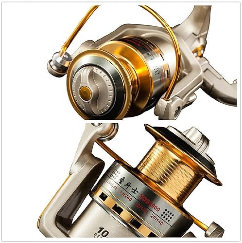 DIWA SPINNING FISHING REEL FOR SALTWATER FRESHWATER, 1000-6000 SERIES, LEFT RIGHT HAND, LIGHTWEIGHT