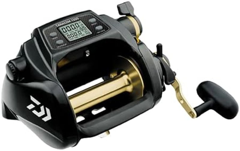 DAIWA TANACOM 1000 ELECTRIC DENDOH FISHING REEL, 30-40 LB LINE CAPACITY, BLACK