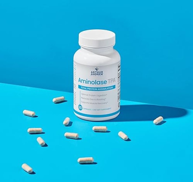 ARTHUR ANDREW MEDICAL VEGAN PROTEIN DIGESTIVE ENZYME, 90 CAPSULES, NON-GMO