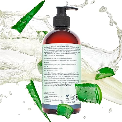 PURA DOR LAVENDER, NATURAL, HYDRATING FOR SKIN HAIR, SUNBURN RELIEF