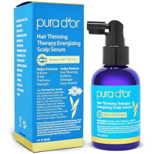 PURA DOR HAIR THINNING THERAPY SERUM 4OZ BIOTIN, CAFFEINE, COPPER PEPTIDE FOR ALL HAIR TYPES