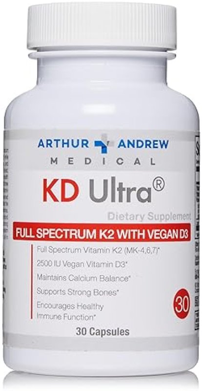 ARTHUR ANDREW MEDICAL KD ULTRA IMMUNITY, HEART BONE HEALTH SUPPORT, 30 CAPSULES