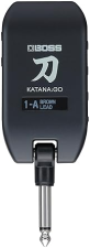 BOSS KATANA GO HEADPHONE AMP FOR GUITAR BASS BLUETOOTH, STAGE-QUALITY TONES EFFECTS