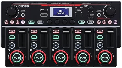 BOSS RC-505MKII LOOP STATION 5-TRACK TABLETOP LOOPER WITH ENHANCED EFFECTS PERFORMANCE FEATURES