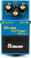 BOSS BD-2W BLUES DRIVER WAZA CRAFT SPECIAL EDITION GUITAR EFFECTS PEDAL FOR CLASSIC BLUES TONE