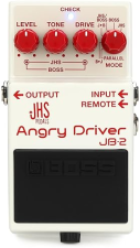 BOSS JB-2 ANGRY DRIVER OVERDRIVE DISTORTION GUITAR EFFECTS PEDAL DUAL MODE JB-2