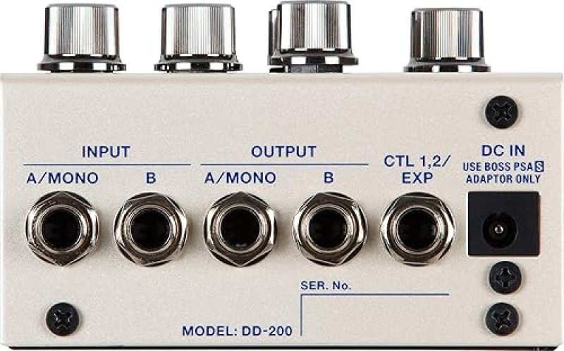 BOSS DD-200 DIGITAL DELAY GUITAR EFFECTS PEDAL VERSATILE ECHO DELAY STOMPBOX FOR GUITARISTS