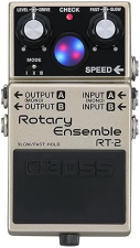 BOSS RT-2 ROTARY ENSEMBLE PEDAL AUTHENTIC ROTARY SPEAKER FX FOR GUITAR KEYBOARD, 3 MODES, EXPANDED I