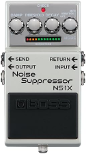BOSS NS-1X NOISE SUPPRESSOR PEDAL WITH MDP TECHNOLOGY, ULTRA-FAST GATE SEND RETURN LOOP