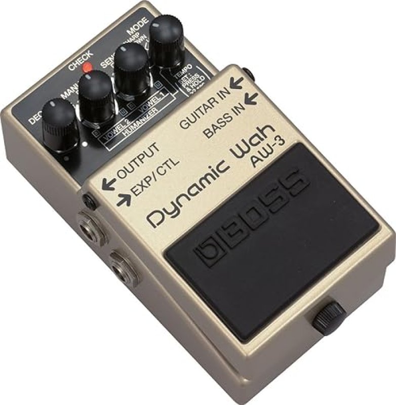 BOSS AW-3 DYNAMIC WAH GUITAR EFFECT PEDAL AUTO WAH, BASS COMPATIBLE, VERSATILE SOUND EFFECTS