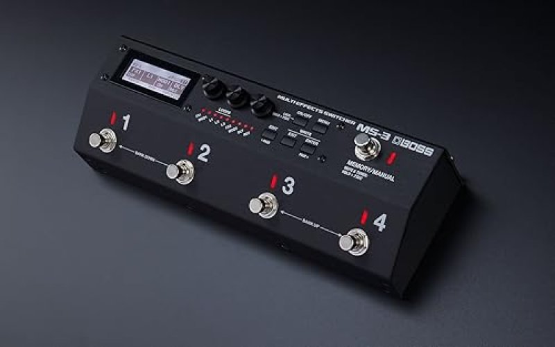 BOSS MS-3 MULTI EFFECTS SWITCHER GUITAR PEDALBOARD EFFECTS PROCESSOR AUDIO CONTROLLER