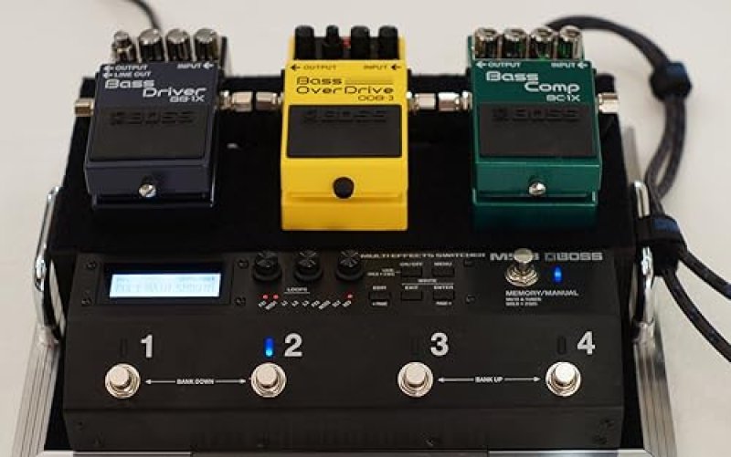 BOSS MS-3 MULTI EFFECTS SWITCHER GUITAR PEDALBOARD EFFECTS PROCESSOR AUDIO CONTROLLER