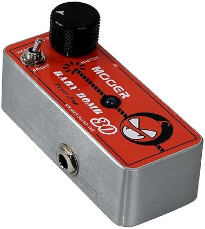 MOOER BABY BOMB 30 30W MICRO GUITAR POWER AMP PEDAL, COMPACT AMPLIFIER FOR ELECTRIC GUITAR