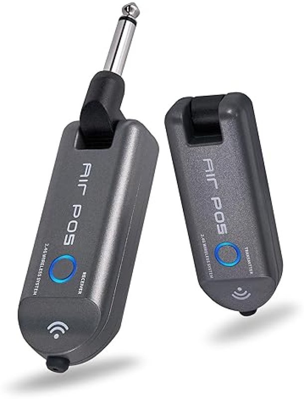 MOOER AIR P05 WIRELESS GUITAR SYSTEM, TRANSMITTER RECEIVER FOR ELECTRIC ACOUSTIC BASS AMPLIFIER
