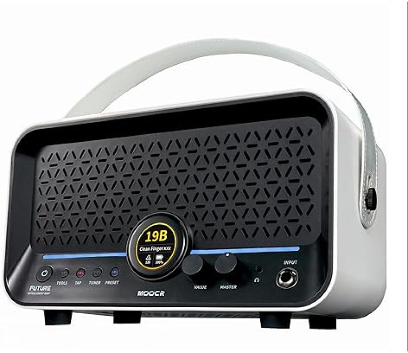 MOOER F15I 15W AI SMART GUITAR AMP, TOUCH SCREEN, 55 AMP MODELS, 66 EFFECTS, 6H PLAYTIME