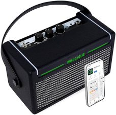 MOOER SD10I 10W PORTABLE GUITAR AMP COMBO, SMART APP, 49 EFFECTS, 52 AMPS, LOOP, DRUM, BLACK