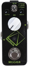 MOOER MODVERB COMPACT REVERB PEDAL FLANGER, VIBRATO, PHASER, TAP TEMPO FREEZE FUNCTIONS