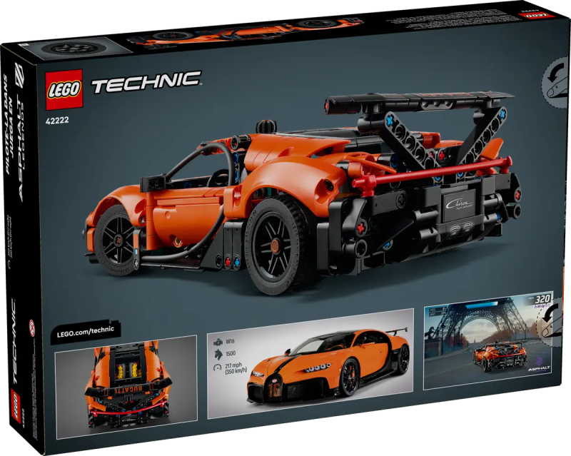 LEGO BUGATTI CHIRON PUR SPORT HYPERCAR