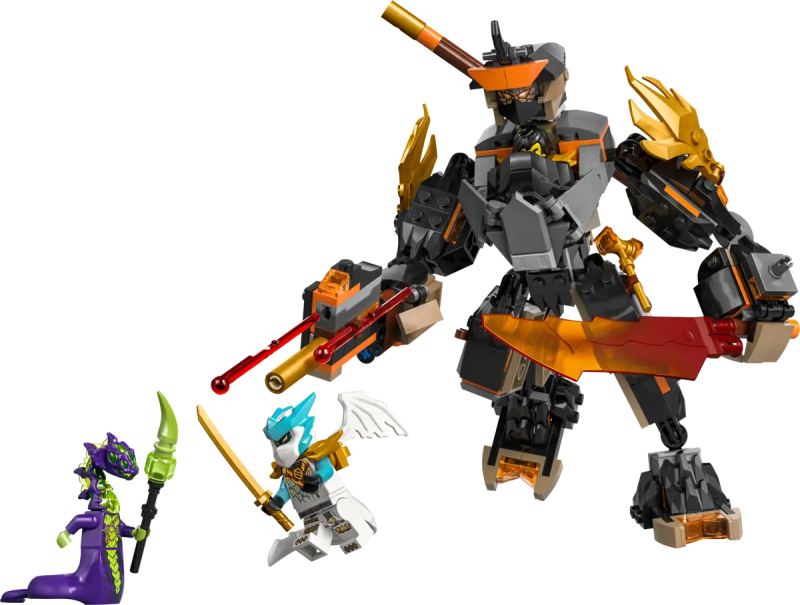 LEGO COLE'S MISSION MECH & DRAGON ZANE