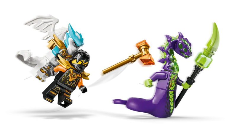 LEGO COLE'S MISSION MECH & DRAGON ZANE