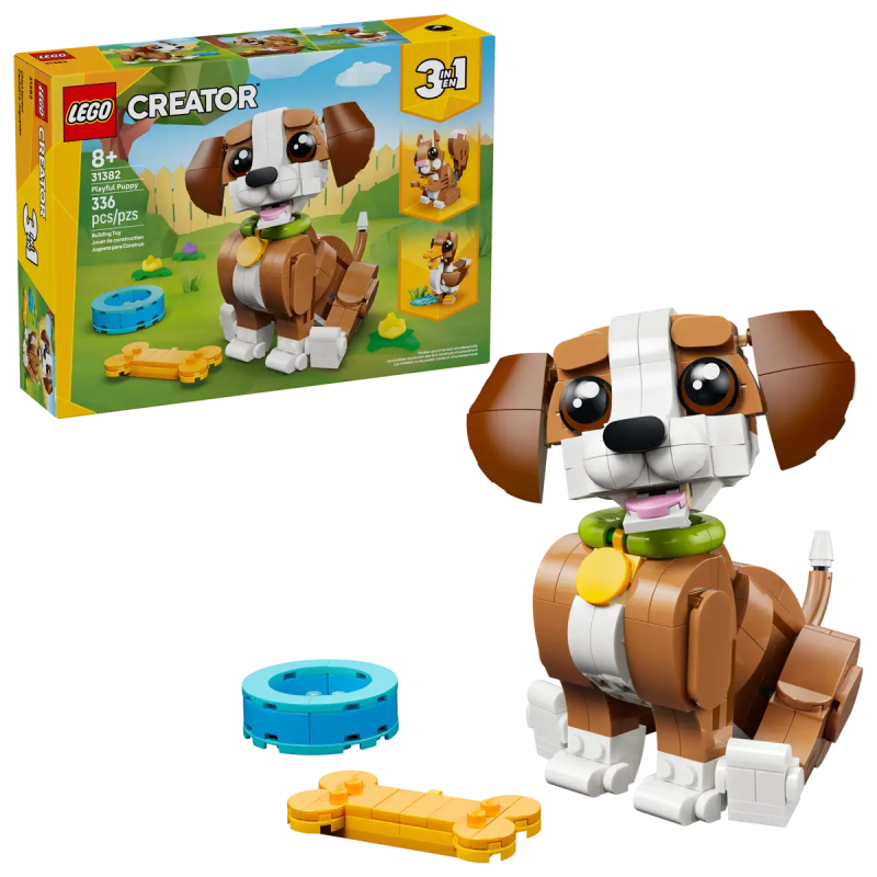 LEGO CUTE ANIMALS: PLAYFUL PUPPY DOG