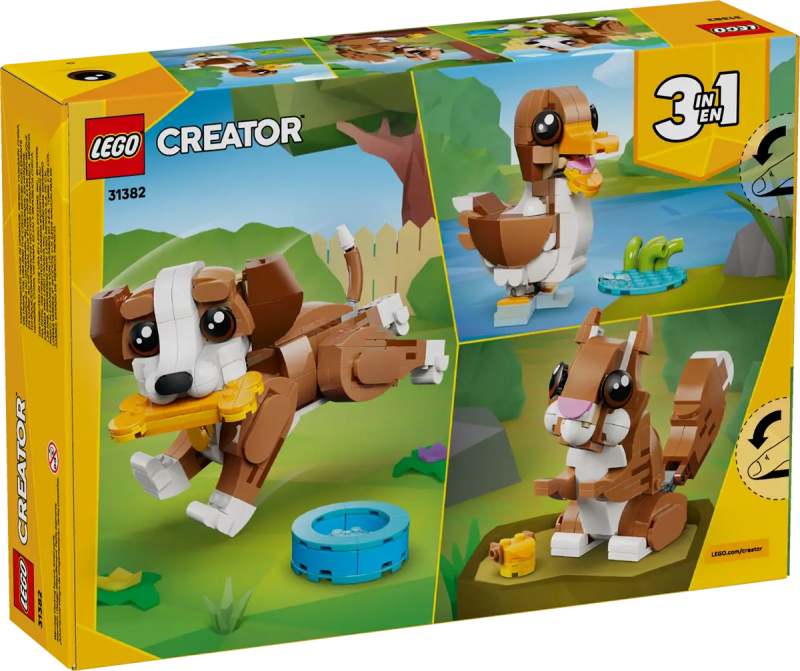 LEGO CUTE ANIMALS: PLAYFUL PUPPY DOG