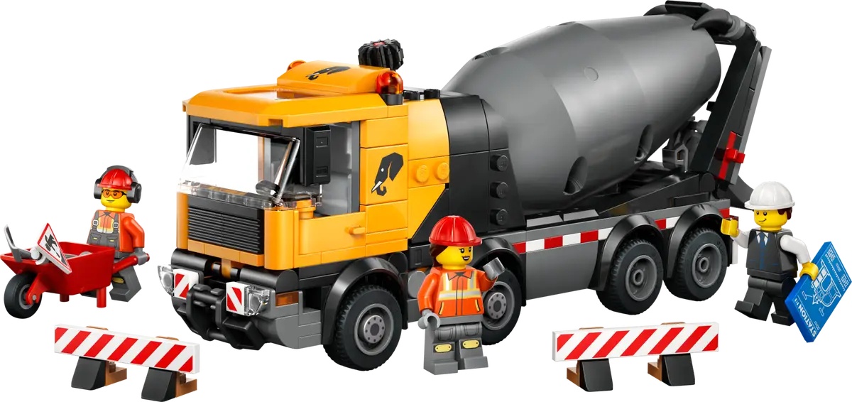 LEGO CEMENT MIXER