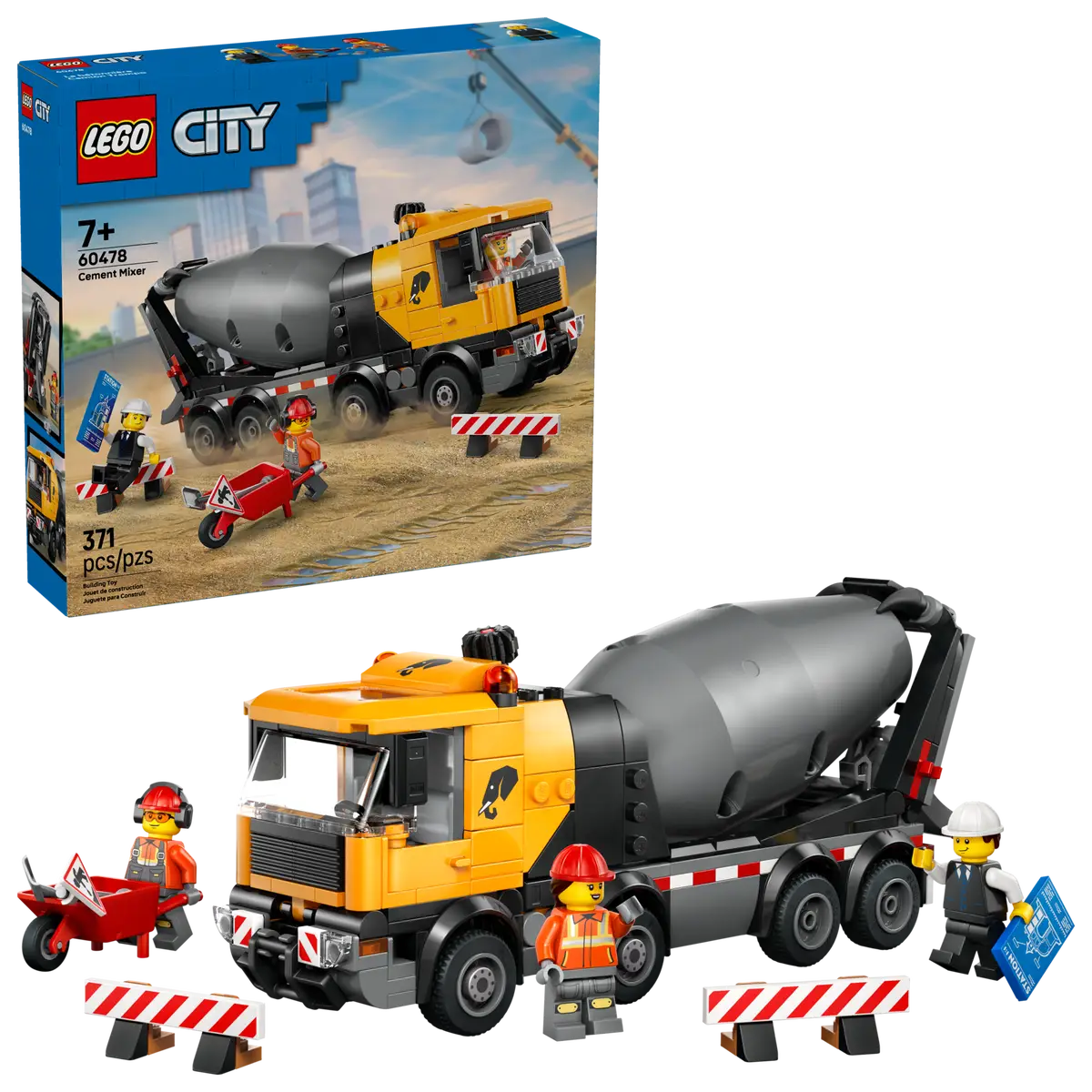 LEGO CEMENT MIXER
