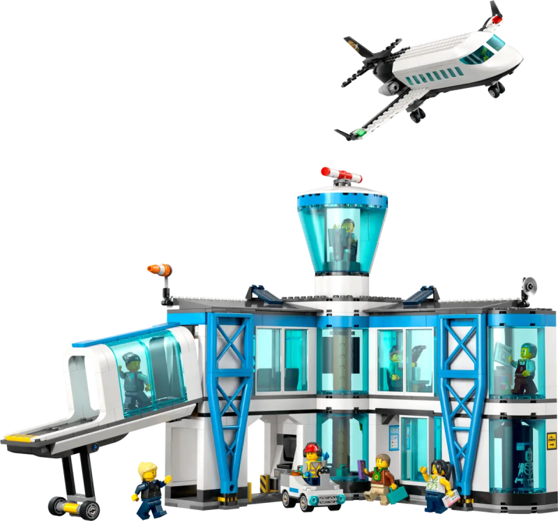 LEGO AIRPORT WITH AIRPLANE