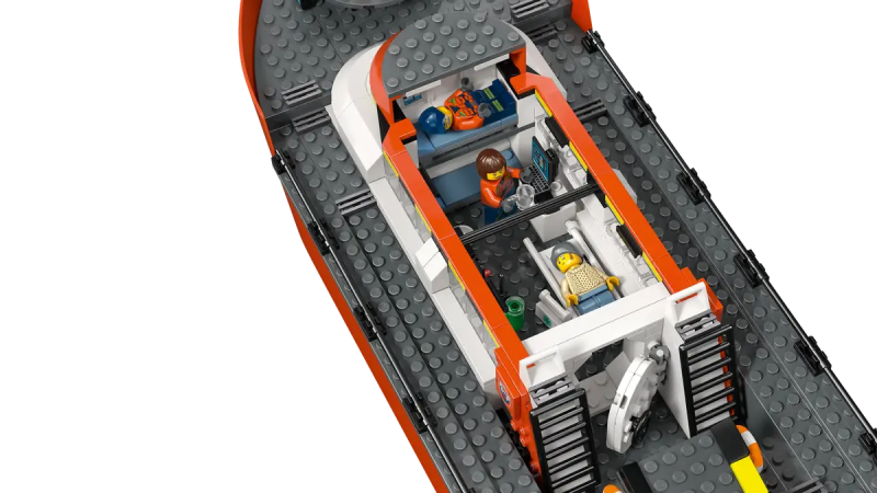 LEGO COAST GUARD RESCUE BOAT & HELICOPTER