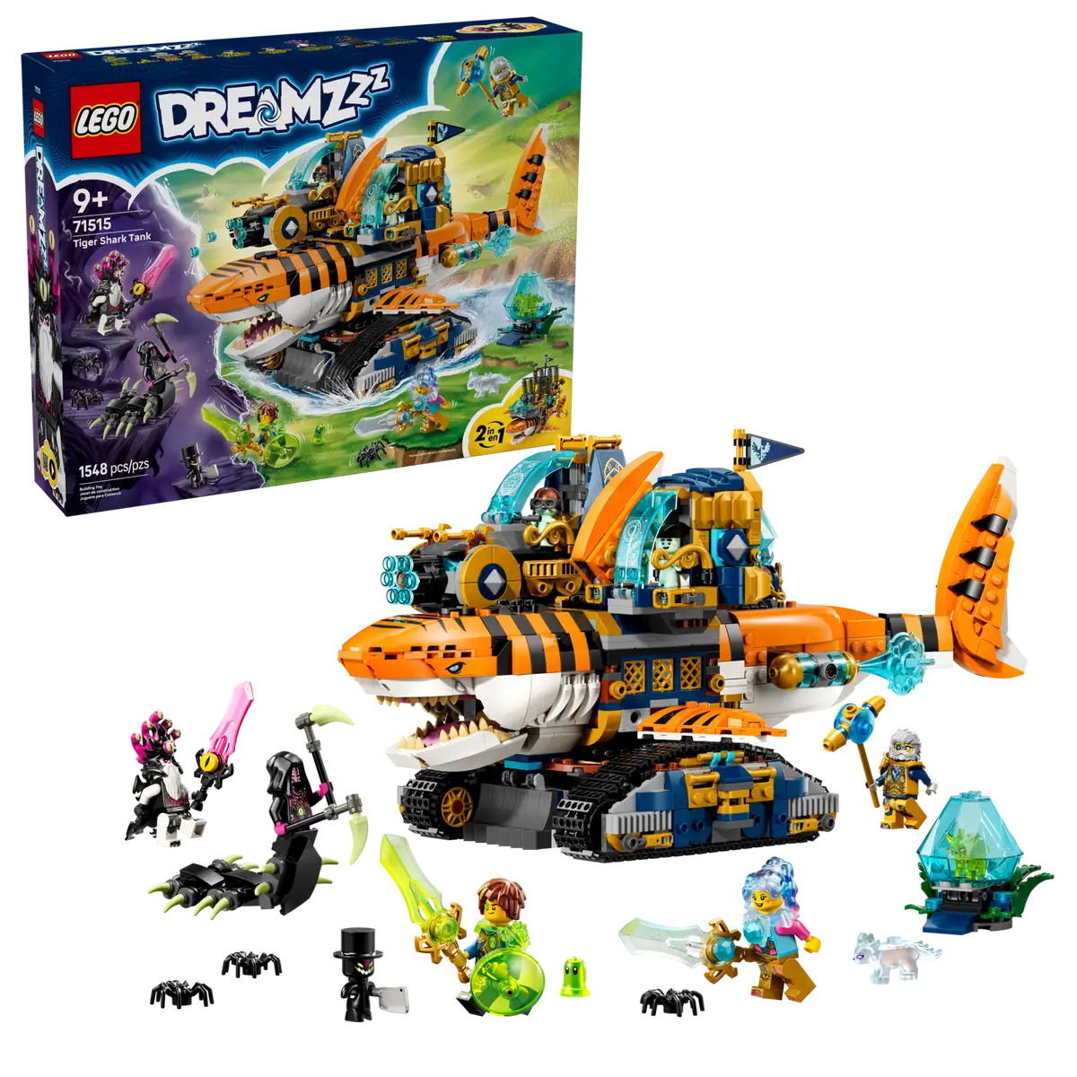 LEGO TIGER SHARK TANK
