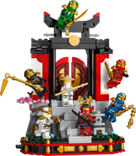 LEGO NINJA CHARACTER DISPLAY 15TH ANNIVERSARY